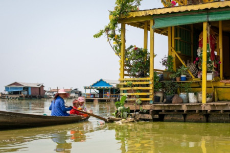 Plovoucí vesnice – Vietnam v Kambodži
